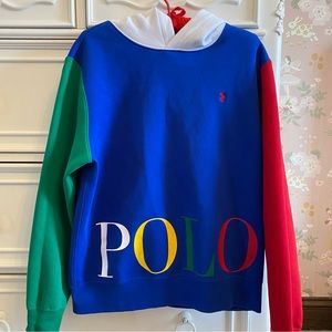 Polo Ralph Lauren Boys Color Block Hoodie